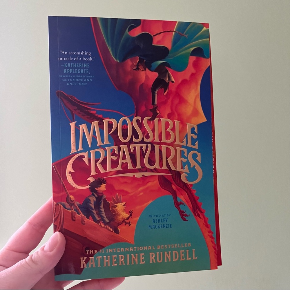 📚 4/25$ 📚 Impossible Creatures by Katherine Rundell SE | Ya Fantasy Book